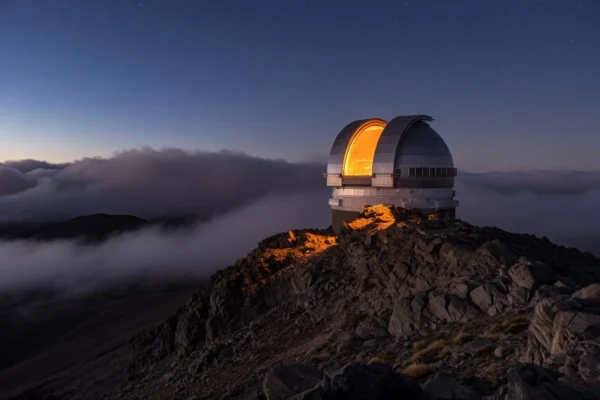 Vera C. Rubin Observatory LSST camera on Cerro Pachón Chile