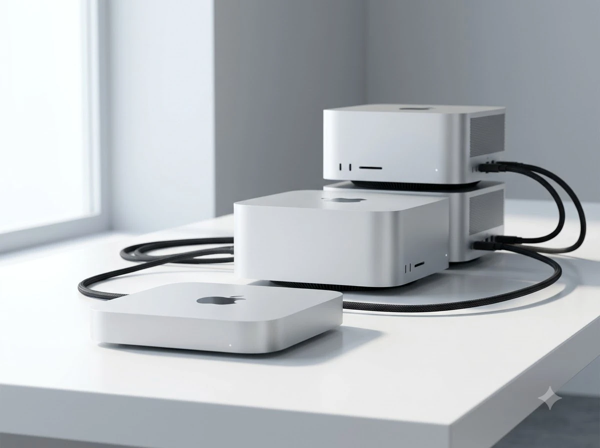 Apple Mac mini M6 and Mac Studio M5 Ultra desktop computers