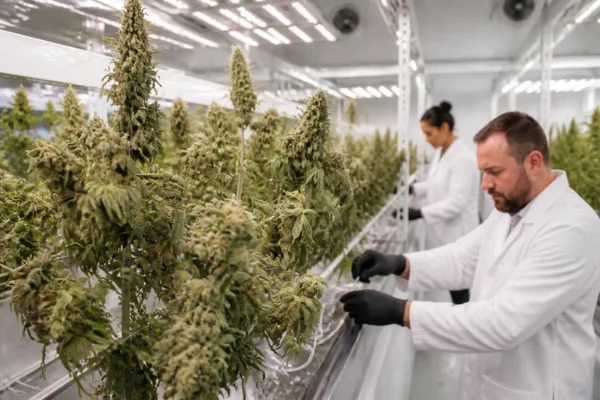 Fine Fettle Macon medical cannabis cultivation facility tour Georgia