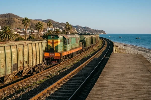 freight train Chakvi Black Sea resort Belarusian man death