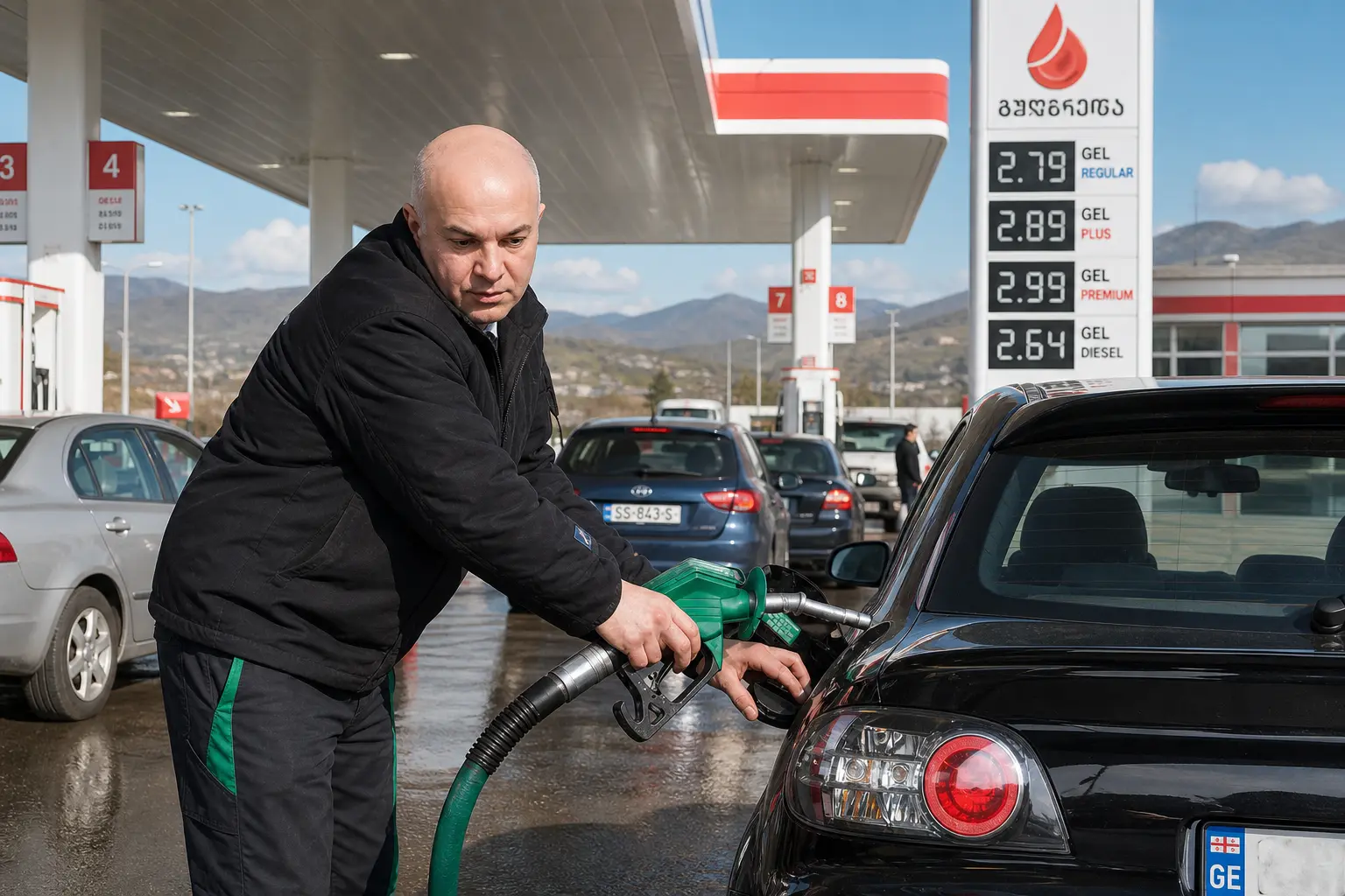 Georgia branded gas station fuel price hike August 2026