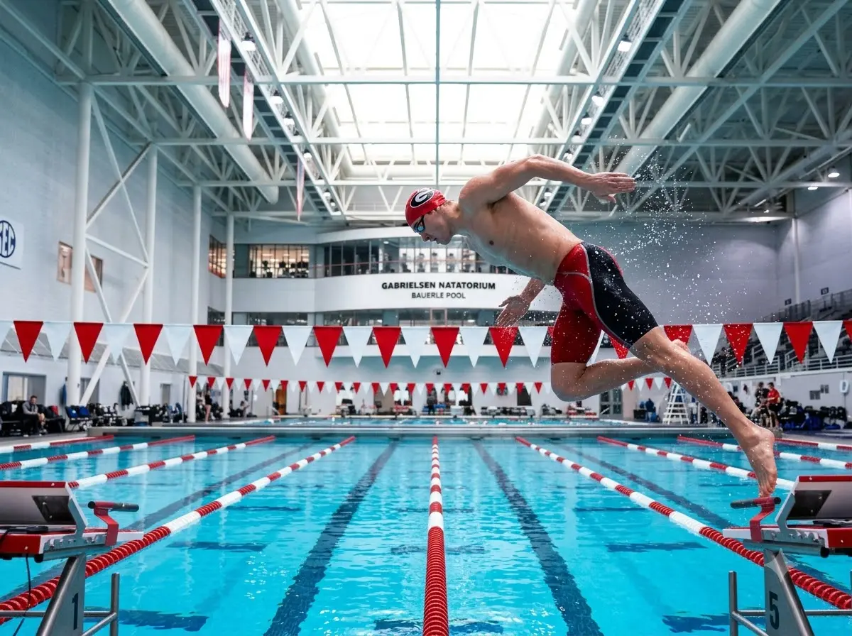 Georgia Bulldogs 2026-27 swimming diving schedule CSL home match