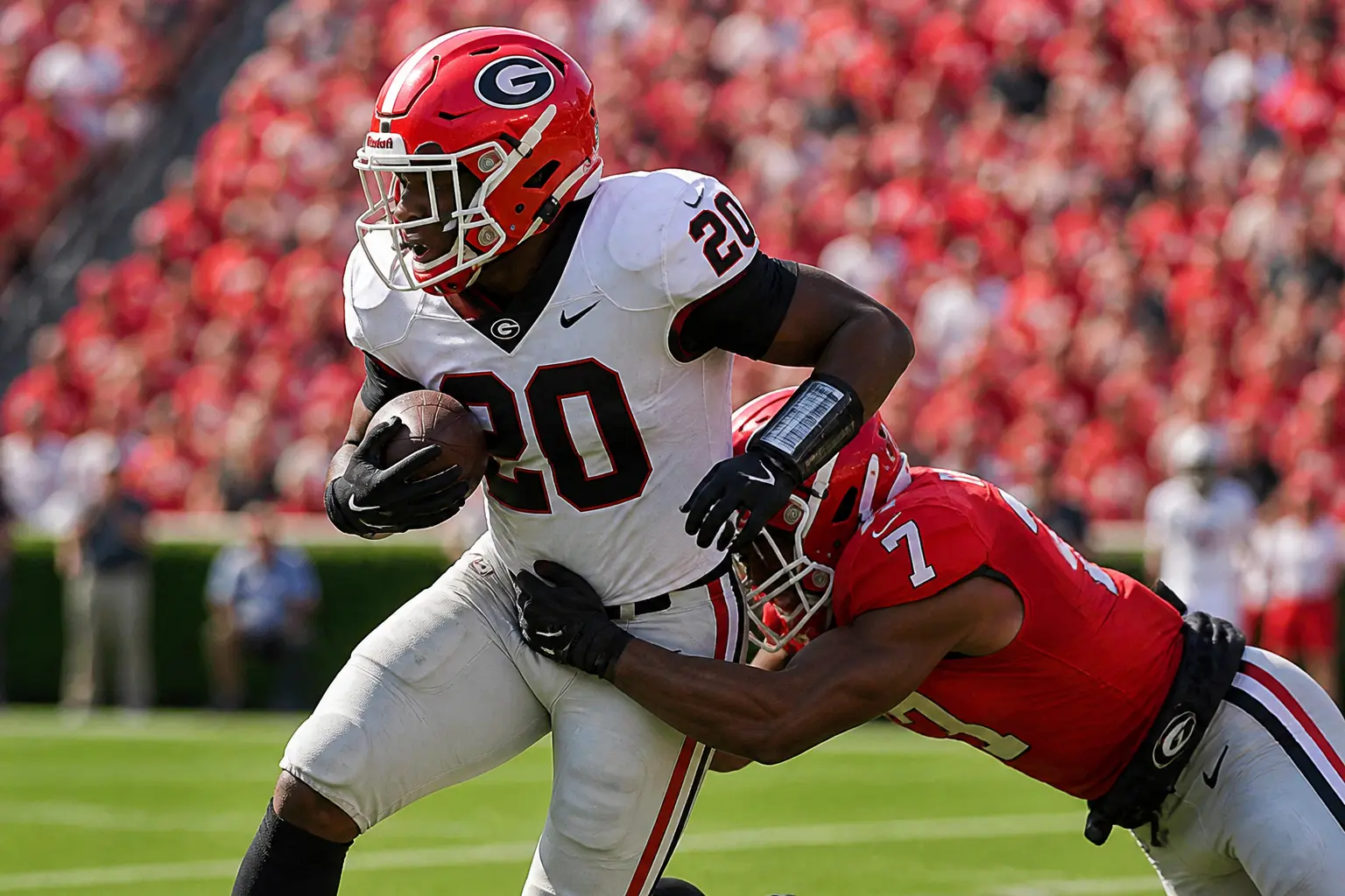 Georgia Bulldogs 2026 four ranked opponents SEC schedule