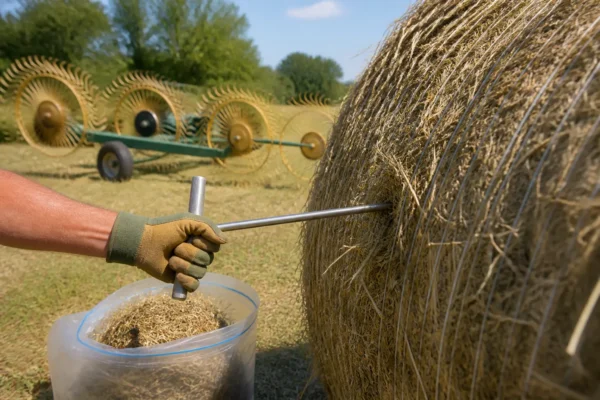Georgia Farm Bureau hay contest Bermudagrass RFQ sampling rake