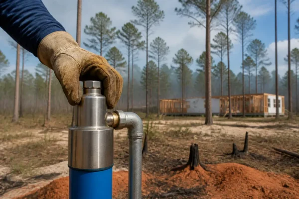 Georgia Forestry Foundation 85k Brantley wildfire well septic grant