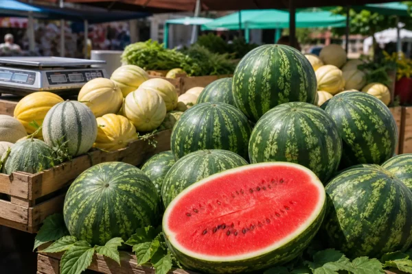 Georgia National Food Agency watermelon melon nitrate clearance samples