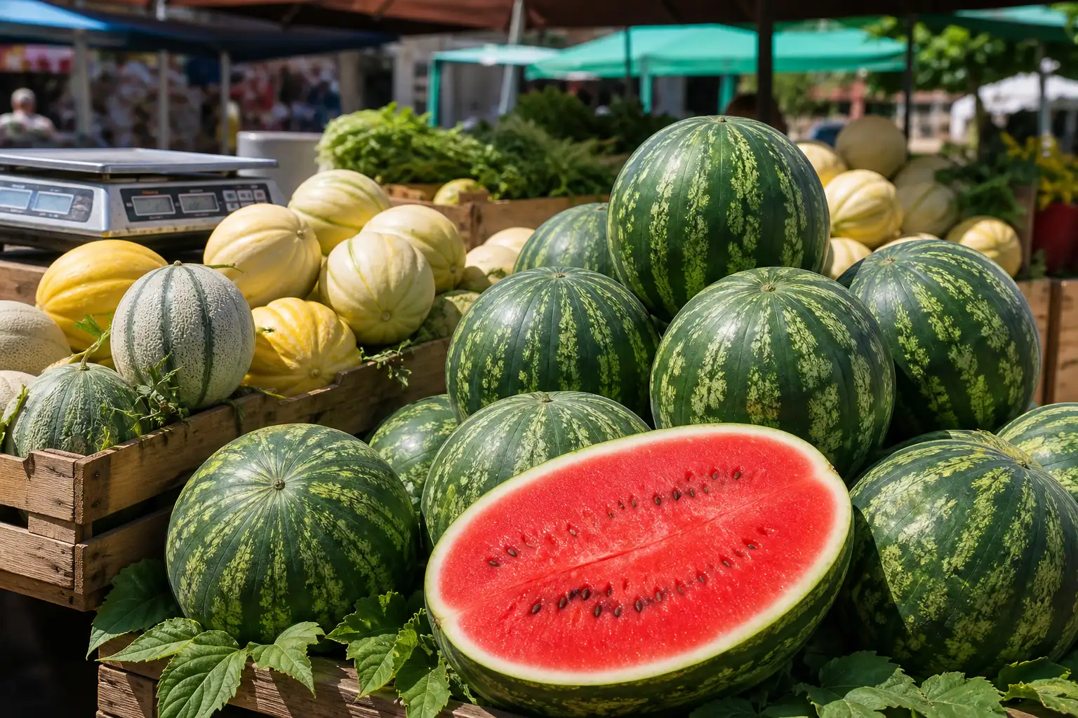 Georgia National Food Agency watermelon melon nitrate clearance samples