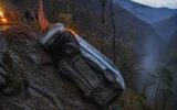 Gomi Mountain minibus crash Belarusian tourists ravine Georgia