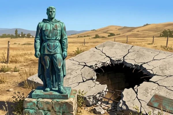 Gurjaani Obelisks abandoned reservoir fatal collapse accident