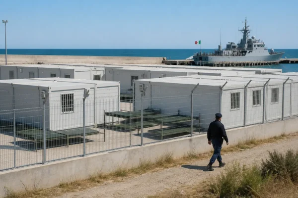 Italy EU migrant return hubs Albania Armenia proposal