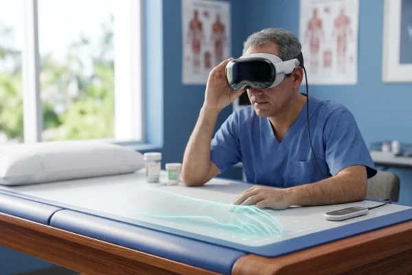 Kyle Johnsen UGA VR headset Targeted Brain Rehabilitation phantom limb
