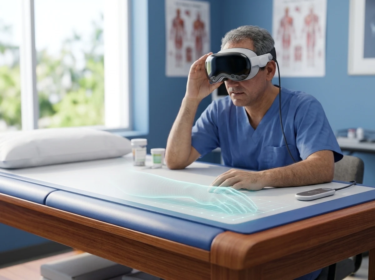 Kyle Johnsen UGA VR headset Targeted Brain Rehabilitation phantom limb