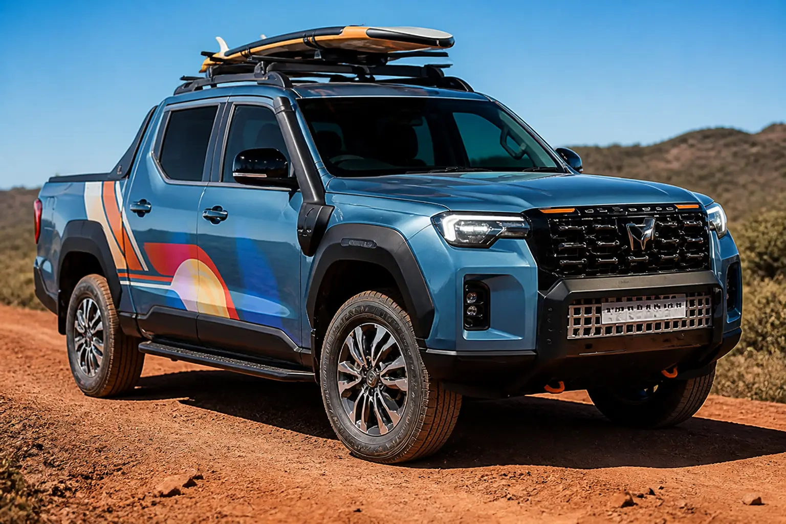 Mahindra Scorpio Lifestyler pickup truck dual cab unveiled India