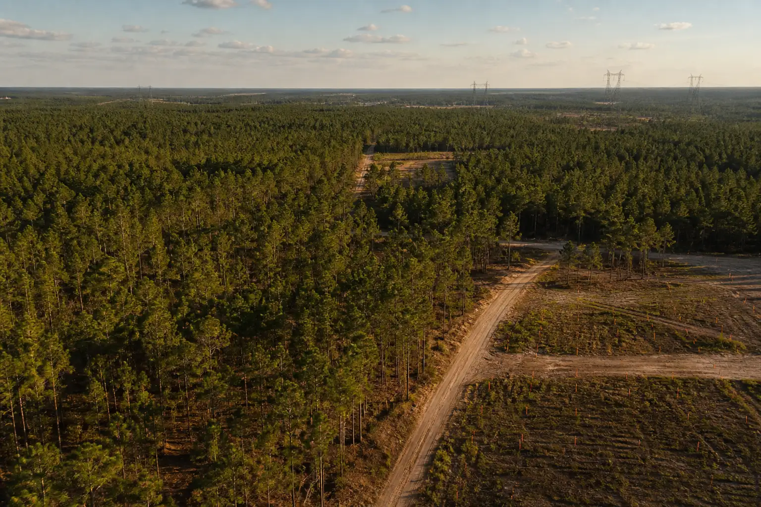 OpenAI Project Camellia Effingham County data center pine tract