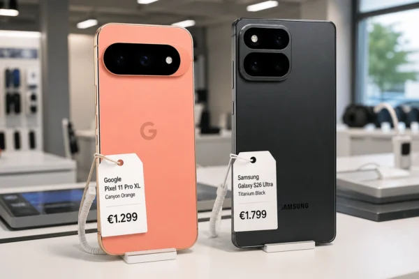 Pixel 11 Pro XL versus Galaxy S26 Ultra price comparison