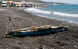 suspected Russian munition washed ashore Shekvetili beach Georgia
