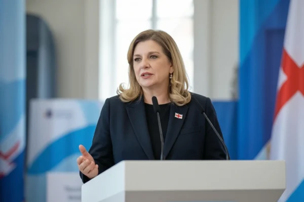 Tamar Bagrationi Georgia First Lady Kyiv summit speech