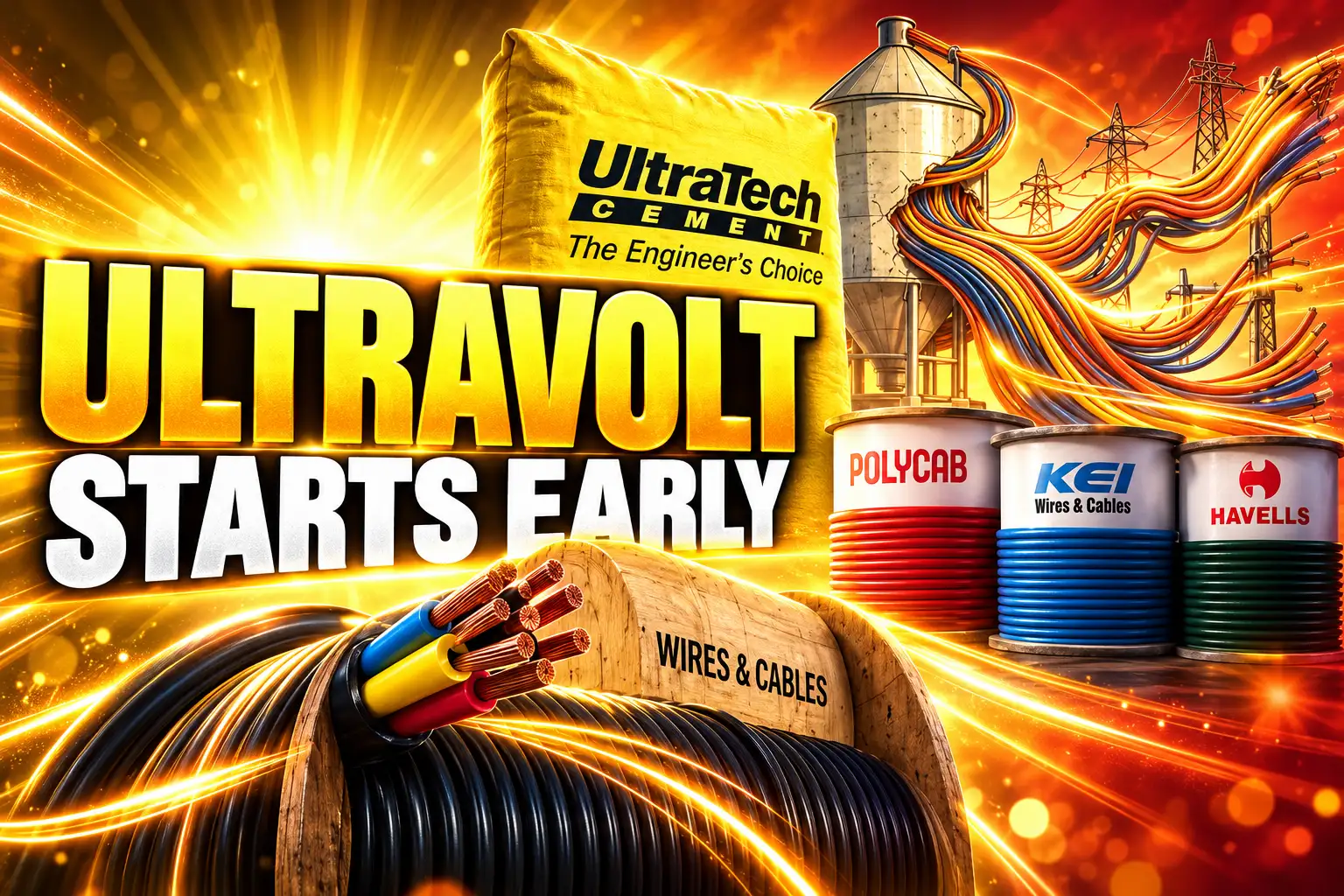 UltraTech Ultravolt wires launch three months early