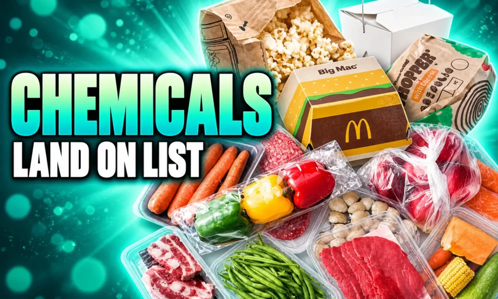 food packaging chemicals land on 38-group watch list