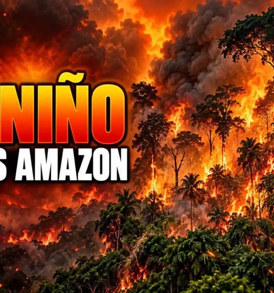 Super El Niño Amazon drought Met Office warning