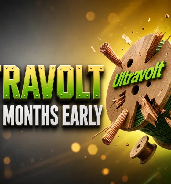 UltraTech Ultravolt launch three months early cables