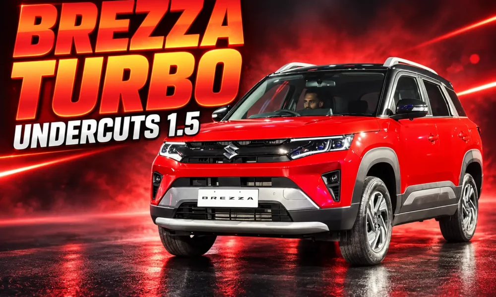 GST makes 2026 Brezza Turbo cheaper than 1.5