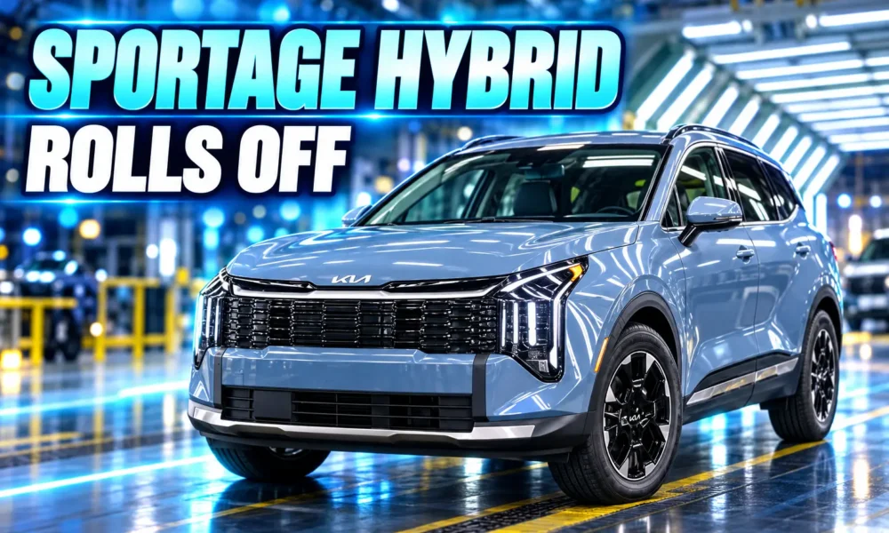 2027 Kia Sportage Hybrid Georgia Metaplant production