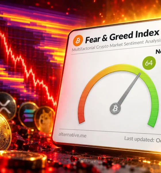 $697 million crypto longs flushed greed holds