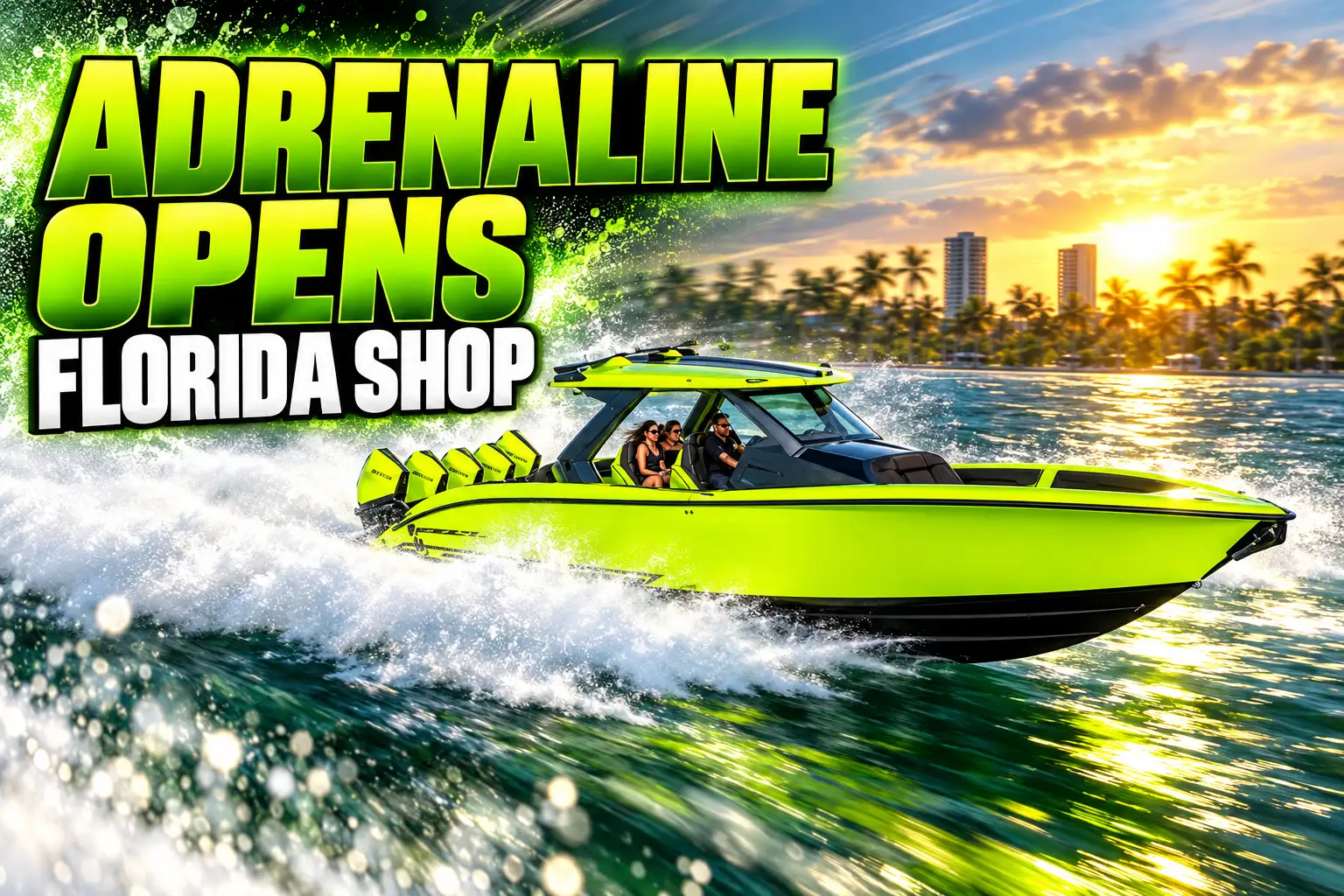 Adrenaline Powerboats Medley Florida headquarters relocation
