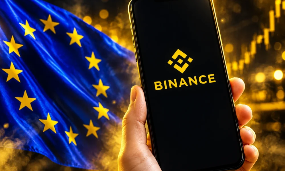 Binance reverse solicitation EU access inquiry