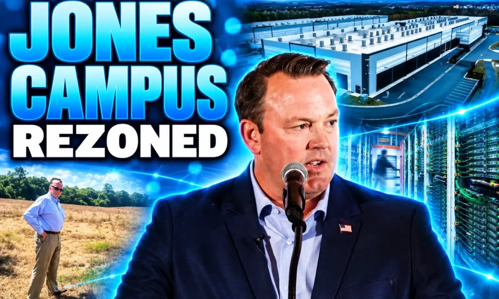 Burt Jones Butts County data center 560 acre rezoning