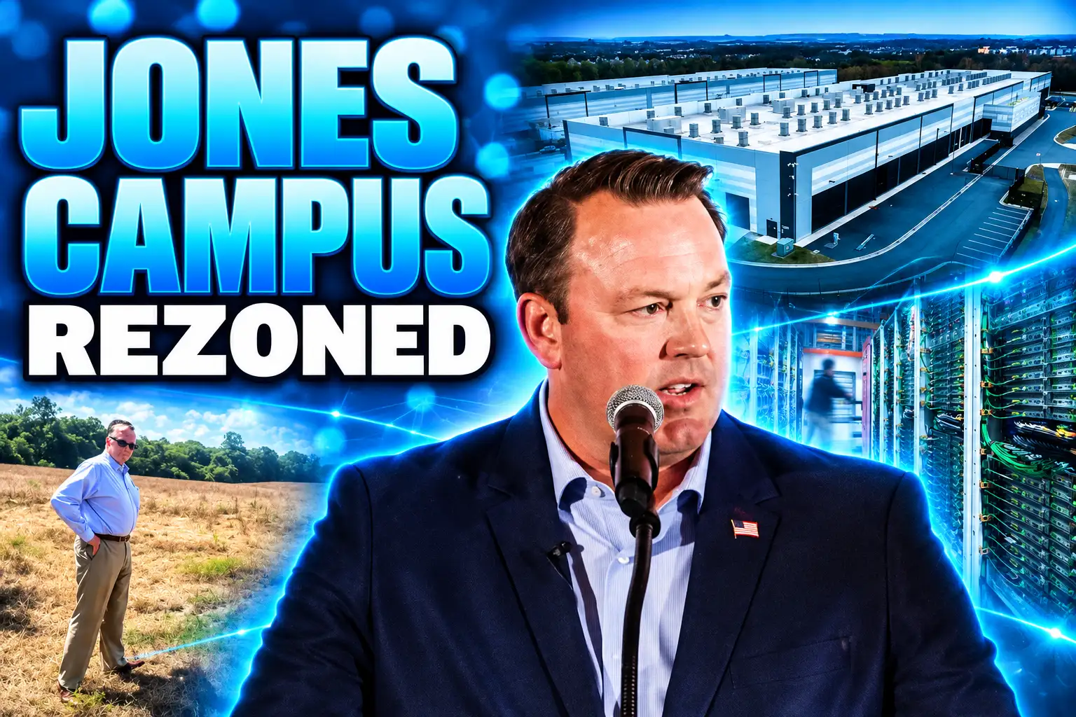 Burt Jones Butts County data center 560 acre rezoning