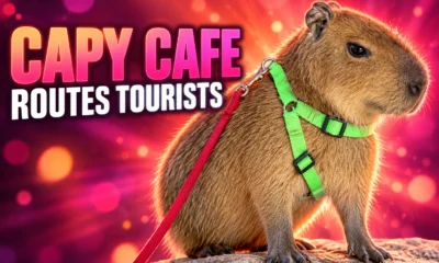 Capyfriends Cafe Helen Georgia capybara session prices