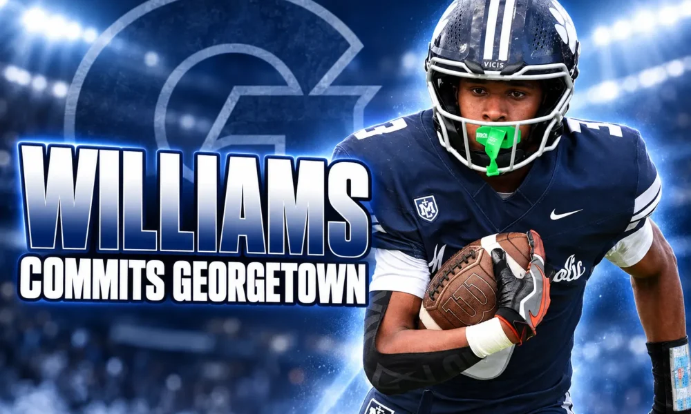 Charles Williams Marin Catholic Wyoming Georgetown transfer