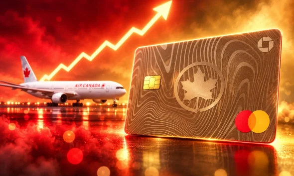 Chase Air Canada Aeroplan fee doubles to $195