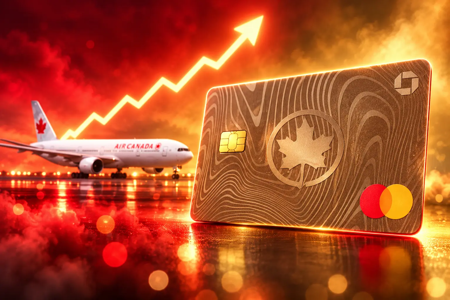 Chase Air Canada Aeroplan card $195 annual fee