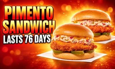 Chick-fil-A pimento sandwich lasts 76 days