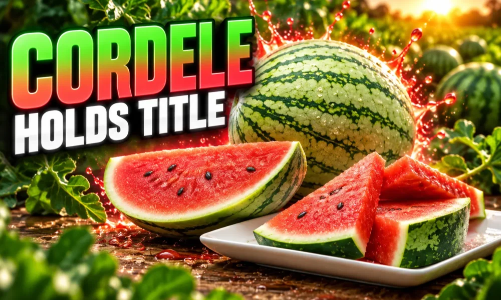 Cordele Georgia watermelon capital of the world