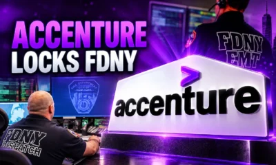 FDNY FireCAD Accenture sole source dispatch system