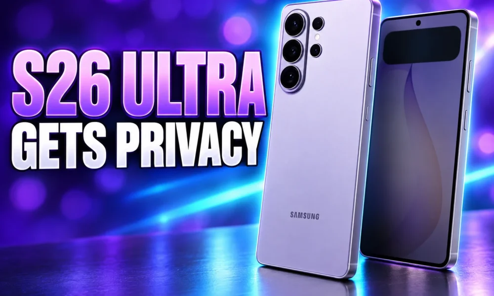 Galaxy S26 Ultra Privacy Display exclusive Southeast Asia