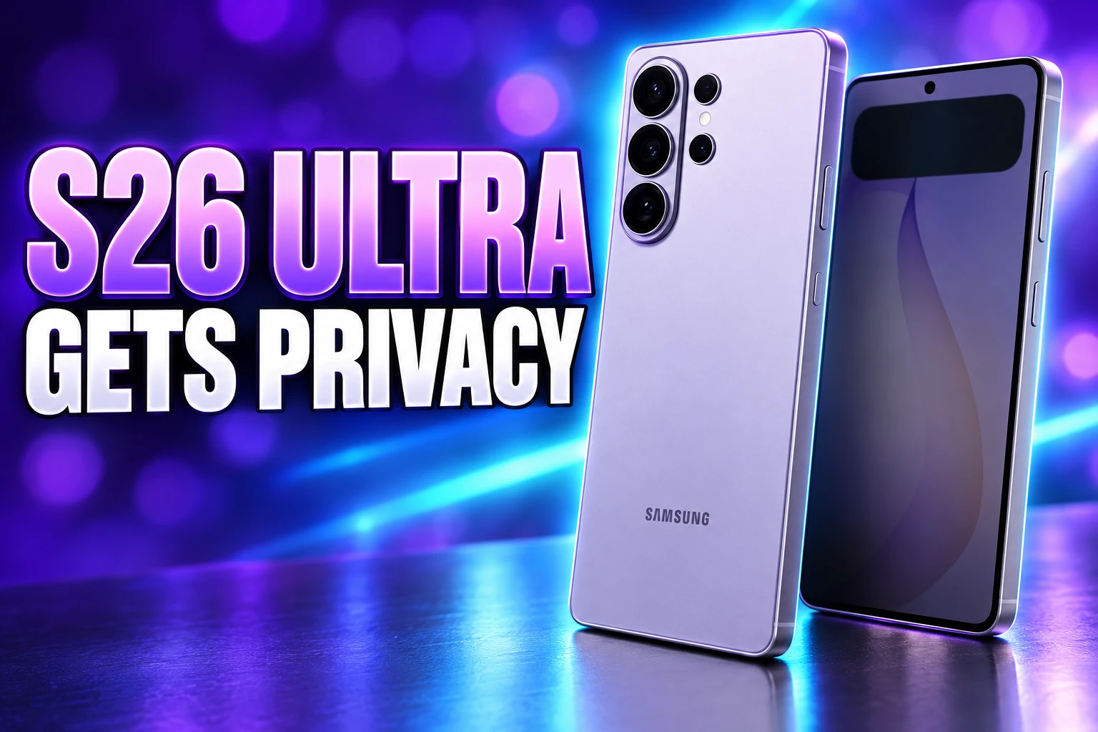 Galaxy S26 Ultra Privacy Display exclusive Southeast Asia