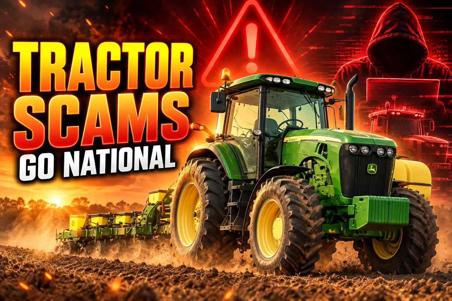 Georgia AI farm equipment dealer clone scam warning