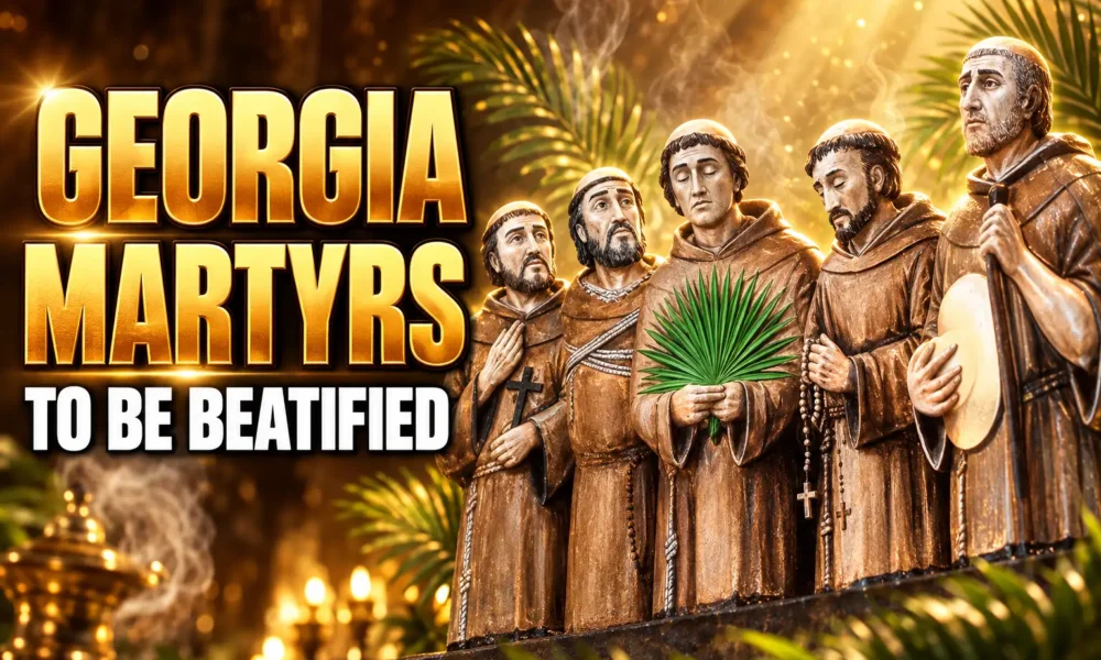 Georgia Martyrs beatification Savannah October 31 Mass