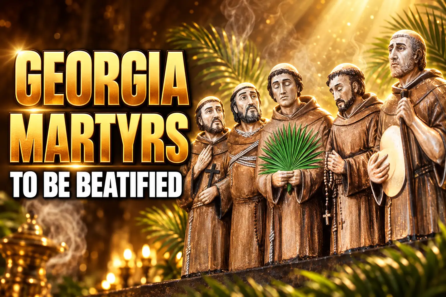 Georgia Martyrs beatification Savannah October 31 Mass
