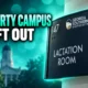 Georgia Southern Liberty campus omitted from lactation badge