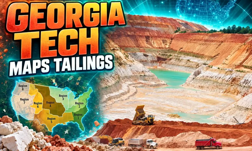 Georgia Tech maps rare earths in kaolin tailings