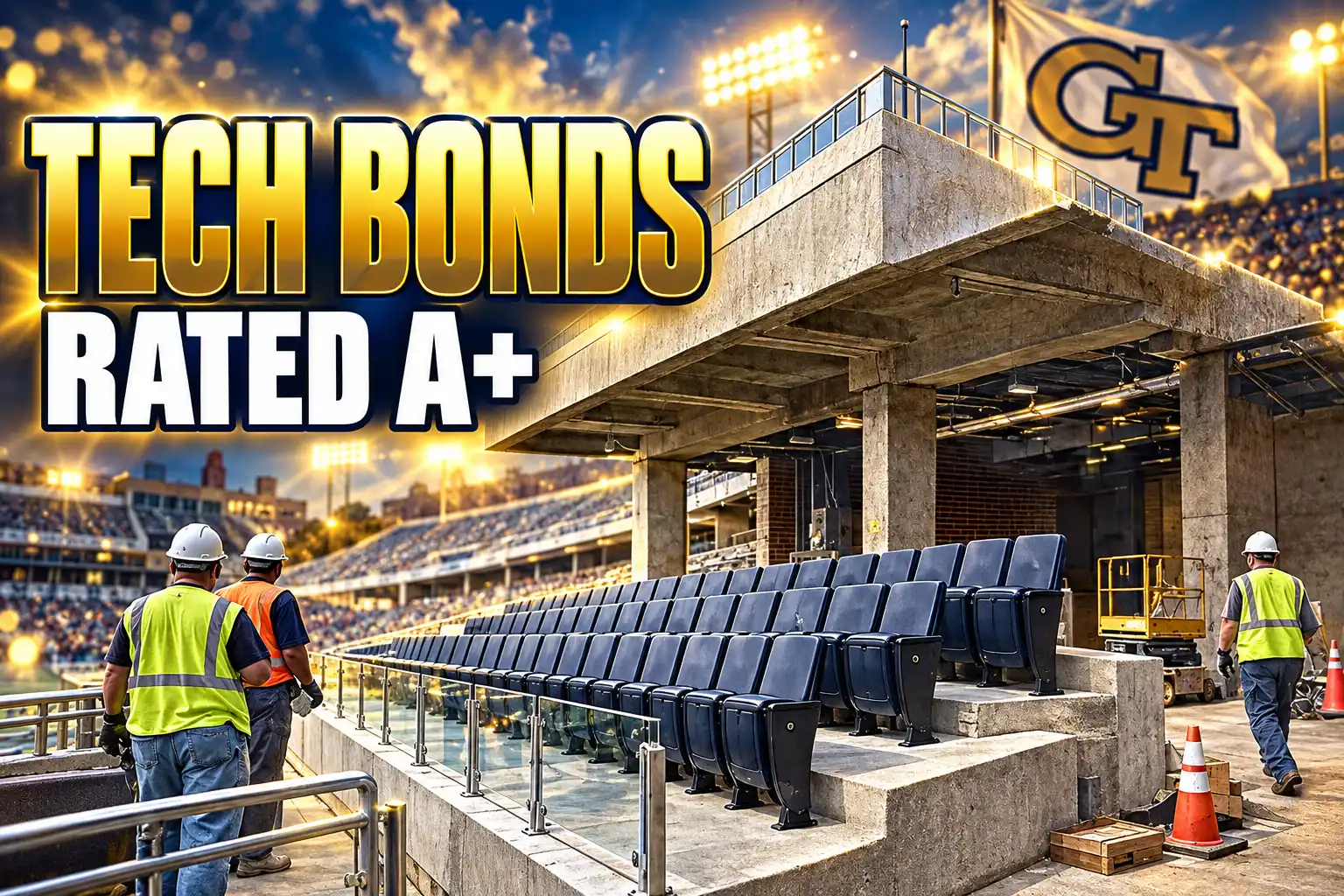Georgia Tech athletic bonds Fitch A+ rating