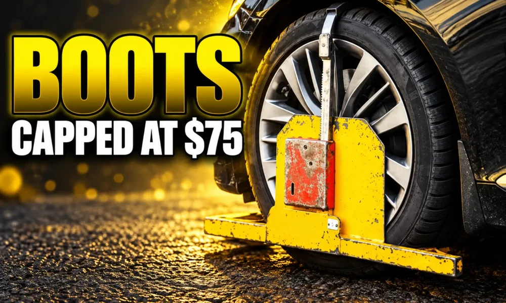 Georgia $75 daily cap on passenger car boots