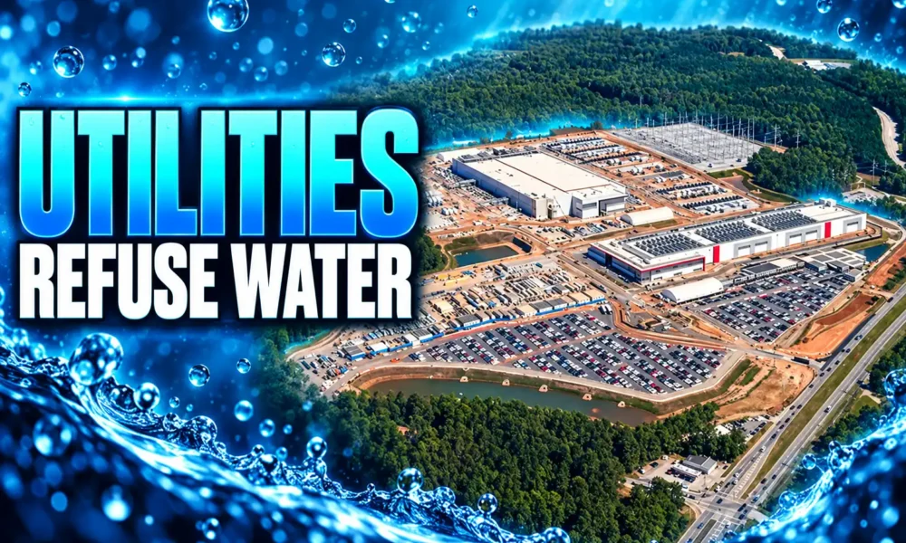 Georgia data centers drought water use closed-loop cooling