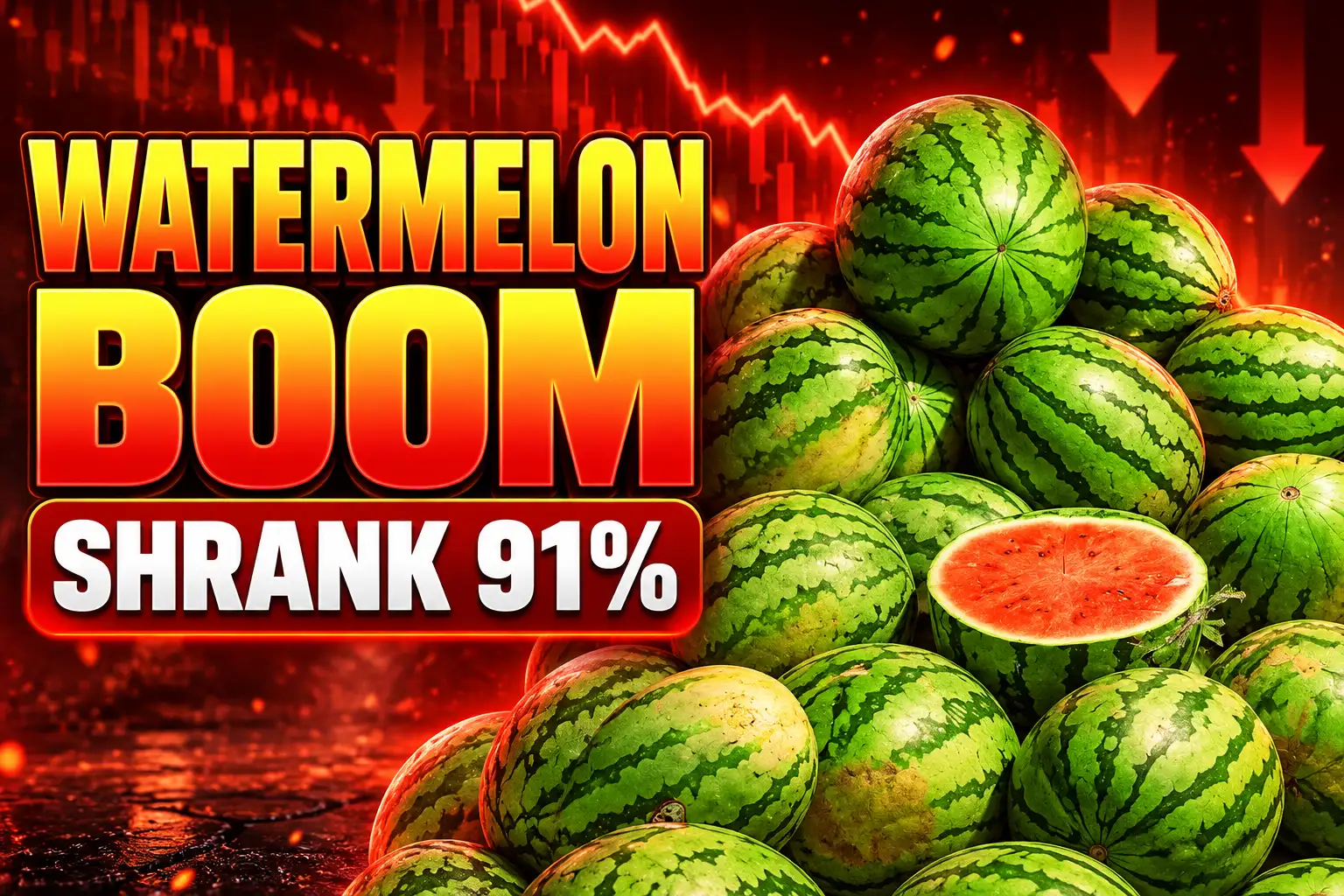 Georgia watermelon exports drop 91 percent 2026